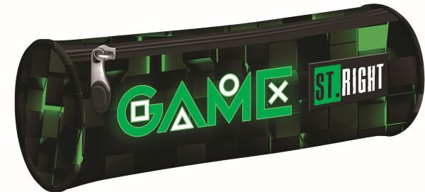 Piórnik tuba STRIGHT PU-01 Green Game mkmp Majewski